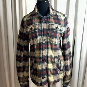 Abercrombie Fitch Jay Range Kids Coat Plaid Jacket